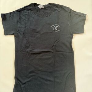 Black Men’s Tidal surf logo t-shirt